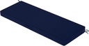Outdoor Bench Cushion - 48" x 18" x 3" Bench Cushions for Outdoor Furniture, Non-Slip Outdoor Swing Cushions with Removable Cover, Patio Bench Cushion for Backyard Porch Settee (Navy)