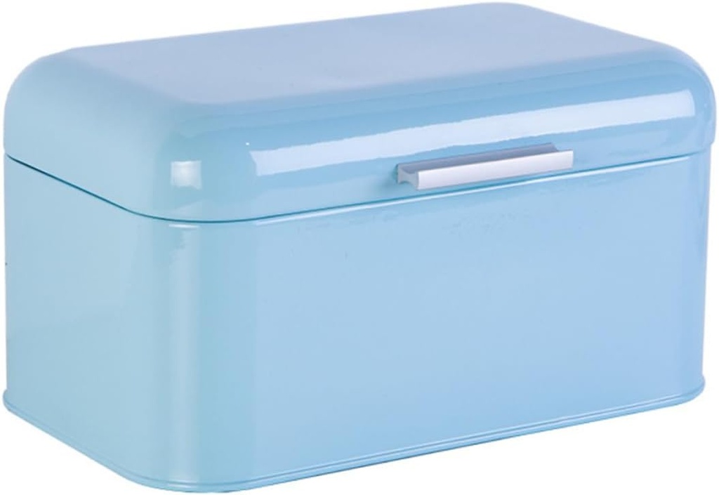 Bread Loaf Storage Bin Metal Bread Box Lids Iron Snack Boxes for Home Bakery