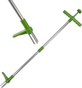 Stand Up Weed Puller Tool with Long Handle - 39" Garden Weeding Tool with 3 Claws - Detachable Weeder Hand Tool for Effortless Garden Weed Removal Without Bending or Kneeling