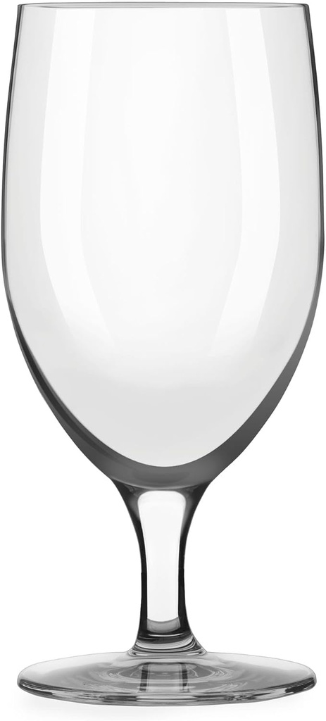 Libbey 9155 Contour 13.5 Ounce Goblet Glass - 12 / CS