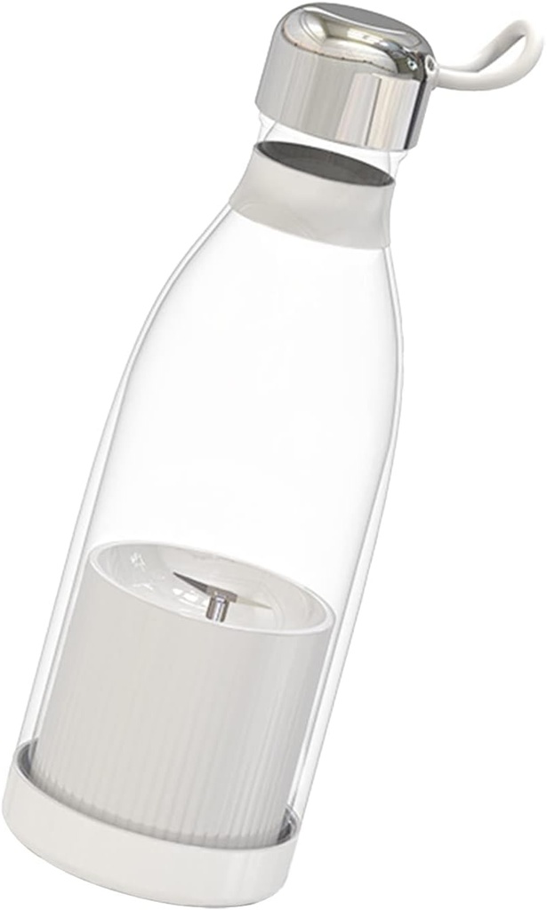 300ml Electric Juicer Mini Portable Blender Fruit Mixers, Portable Blender Multifunction Smoothies Mixer, Personal Blender for Juice and Shakes, Rechargeable & Detachable