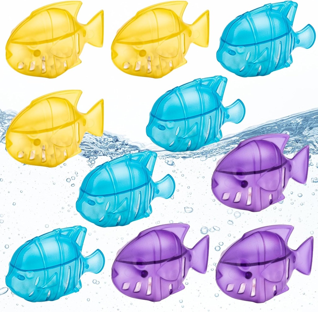 Leemone Humidifier Cleaning Fish for Humidifiers & Fish Tanks, 10 Pack Humidifier Cleaner, Purifies Water, Prevents Hard Water Build Up, Reduces Scale
