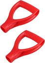 2pcs Garden Hand Tools Plastic Scoop Shovel Hand Replacement Shovel Handle Comfortable Grip