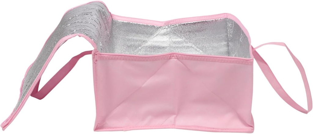 Kichvoe Insulated Food Bag for Cake Seafood Portable Thermal Packing Tote with Handle Multi-purpose Food Carrier for Travel Beach and Grocery Shopping