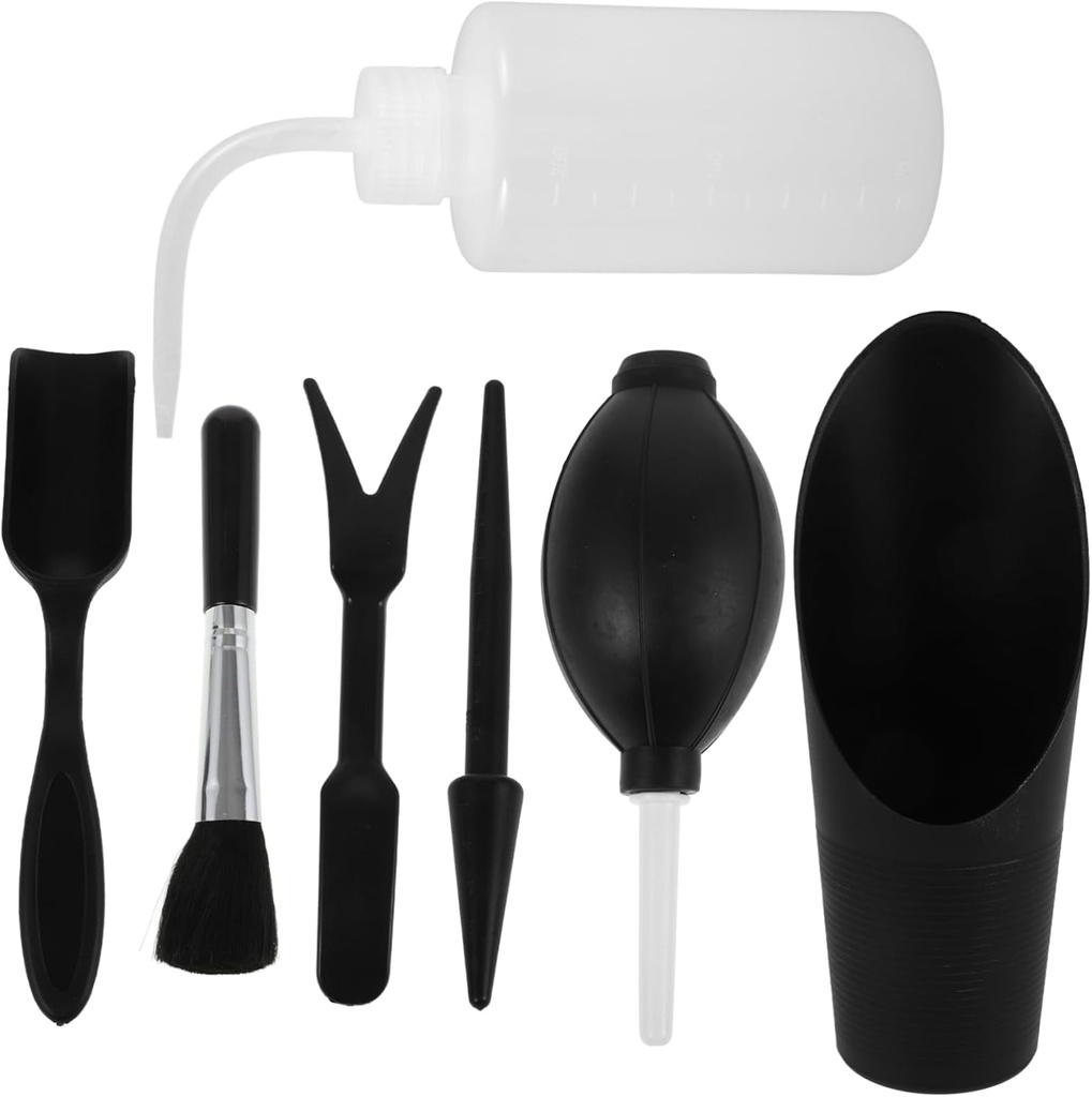 1set Plastic Planting Tools Gardening Hand Tool Transplanting Digging and Cultivation of Indoor Plants and Miniature Gardens