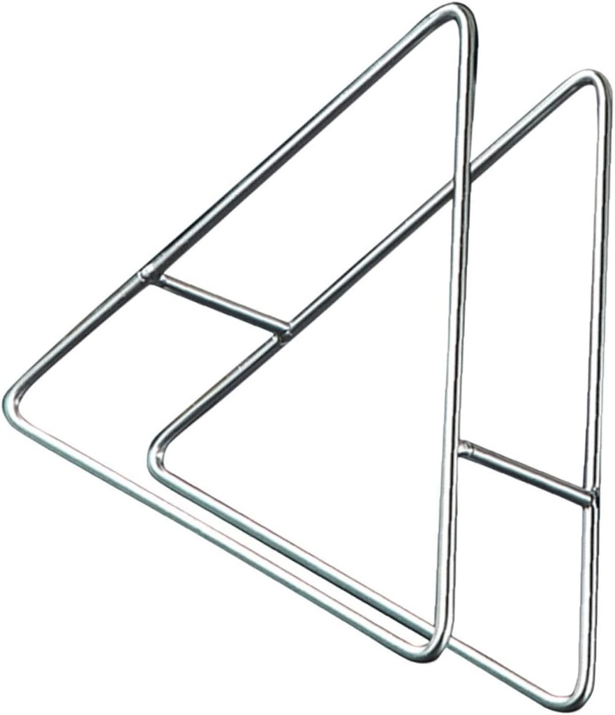 Mobestech Tabletop Dish Rack Food Plate Support Desktop Plate Rack Kitchen Gadgets