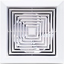 Exhaust Fan, Ventilation Fan, Wall-Mounted Fan Grill Reverse Air Exhaust Fan Fans Low Noise Bathroom Ventilator