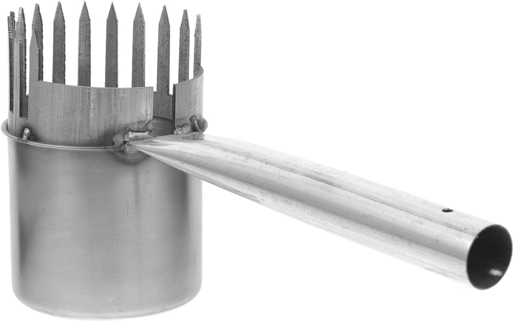 POPETPOP Metal Fruit Picker Tool with Metal Head Attachment for Efficient Harvesting in Orchards and Farms Professional Garden Fruit Picker for Blueberries Apples and Citrus Hand Tool