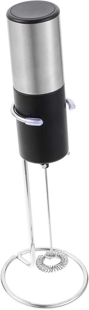 PRETYZOOM Electric Hand Mixer with Stainless Steel Head Egg Beater for Cream and Dough Battery-Free Gadget for Home Baking and Cooking