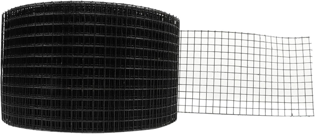 6 Inch x 98 Feet 1/2 Inch Mesh Cloth Fencing Net 16 Gauge Welded Wire Fence for Planting Breeding Home Garden