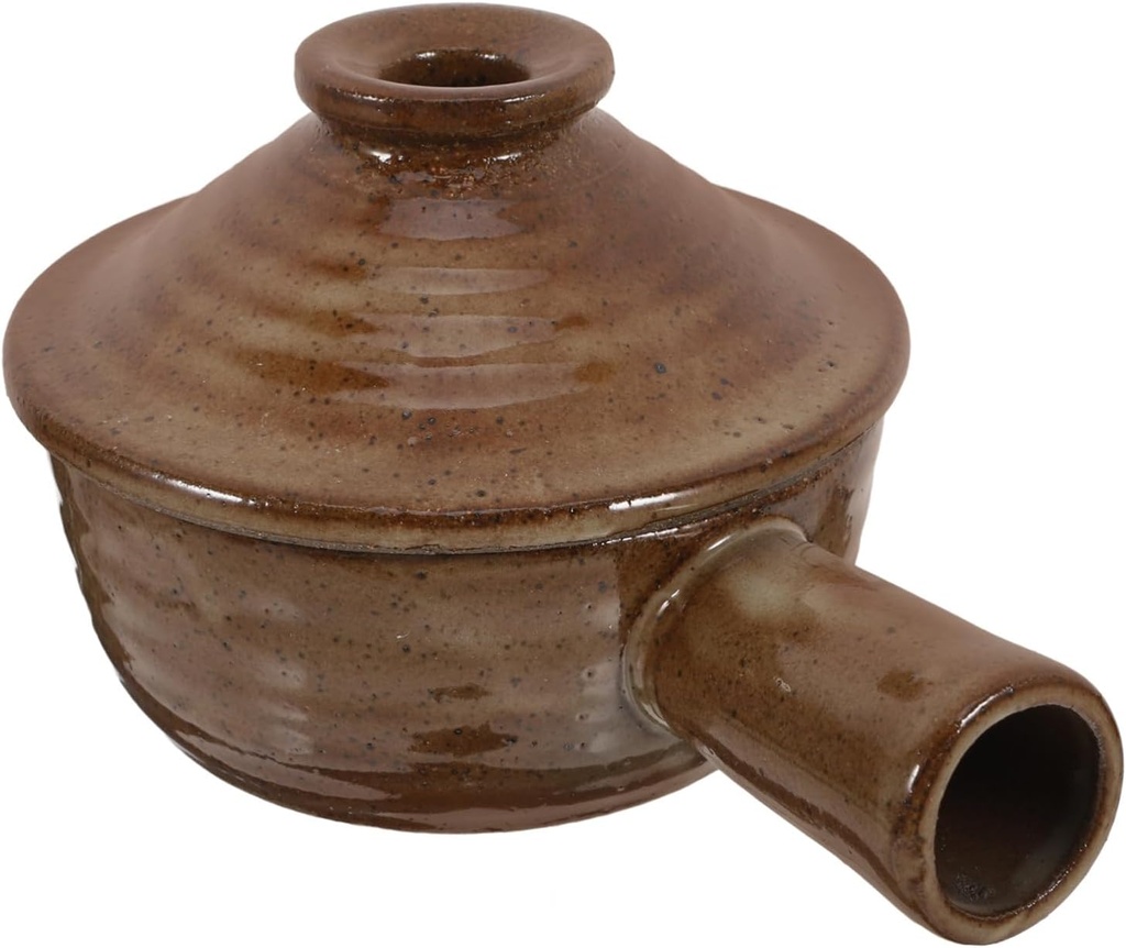 ABOOFAN Non-stick Casserole Saucepan Lid Soup Pot Single Handle Portable Slow Cooker Stoneware