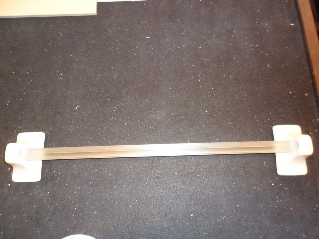 Daltile Bath Accessories 24" Towel Bar Almond Glazed Ceramic