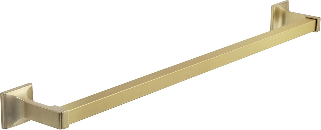 Designers Impressions Eclipse Series Brushed Brass 24" Towel Bar: MBA5221