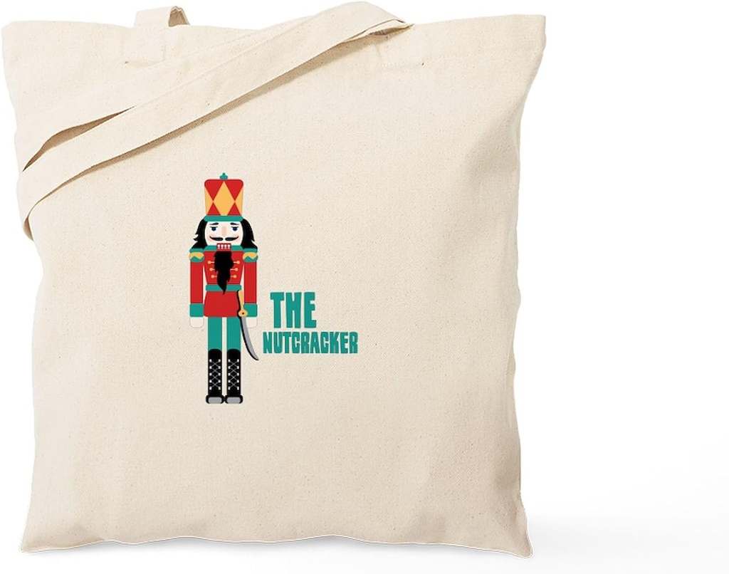 CafePress THE NUTCRACKER Tote Bag Reusable Natural Beige Canvas Shopping Bag
