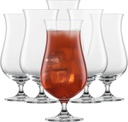 SCHOTT ZWIESEL Bar Special Hurricane Glass (Set of 6), Cocktail Glasses for Mixed Drinks, Dishwasher-Safe Tritan Crystal Glasses, Made in Germany (18 Ounce)
