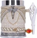 Nemesis Now Lord of the Rings Gandalf The White Tankard 15cm, Resin, White, Officially Licensed Lord of the Rings Merchandise, Cast in the Finest Resin, Expertly Hand-Painted