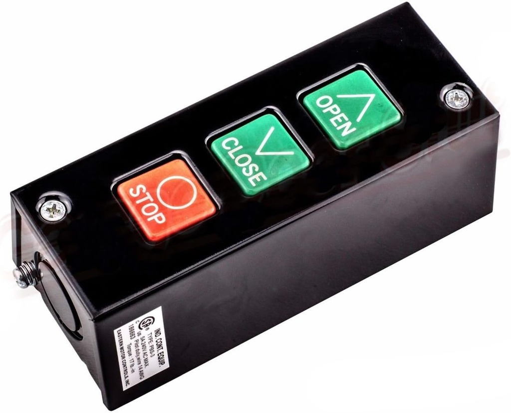 Commercial Garage Door Opener 3 Button Wall Mount PBS 3 Control Station by Luis and Teresas