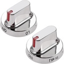 DPD DG64-00347B Samsung Stove Knob Replacement Compatible for Samsung Range Oven Stove, Replaces: DG64-00472A, AP5949297, PS9865173, PS10058981,1PC (2 PC)