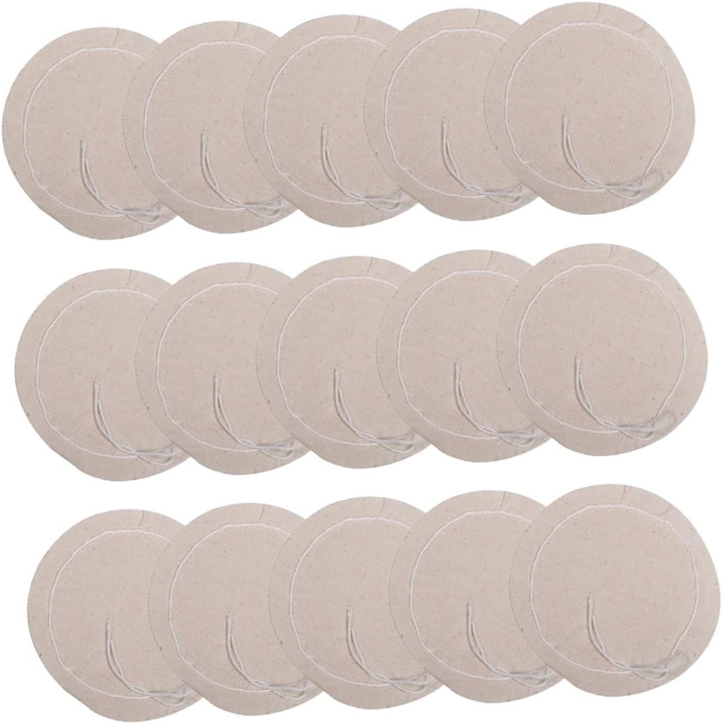 KICHOUSE Practical Tool for Coffee Lovers 20pcs Filter Cloth Espresso Strainer Reusable for
