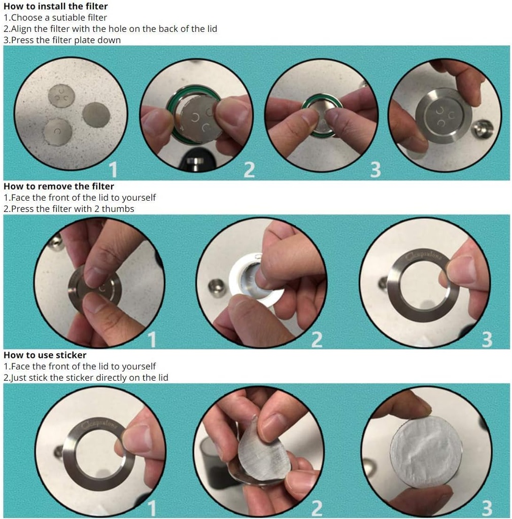 stainless steel metal refillable coffee capsule pod fit for nespresso coffee machine capsule reusable filter