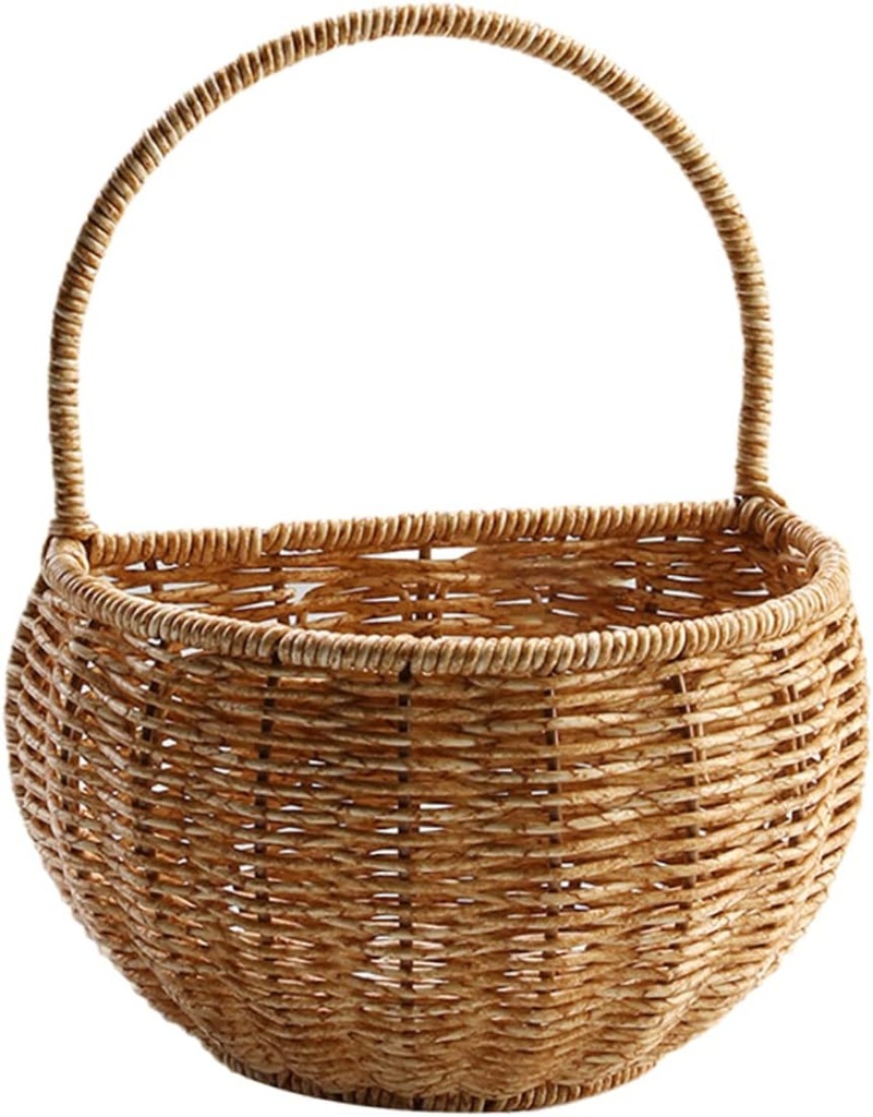 Wakauto High Grade Plastic Hanging Egg Storage Basket Wall Mounted Organizer for Kitchen Pantry Sundries Multi Use Container for Home Office Garden and Party Storage