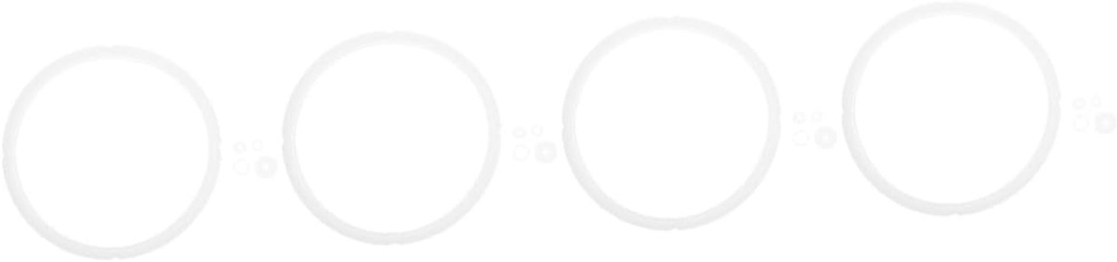 OUNONA 1 Set Silicone Pressure Cooker Ring Sealing Gasket for Accessory for Pressure Cookers and Flexible Design