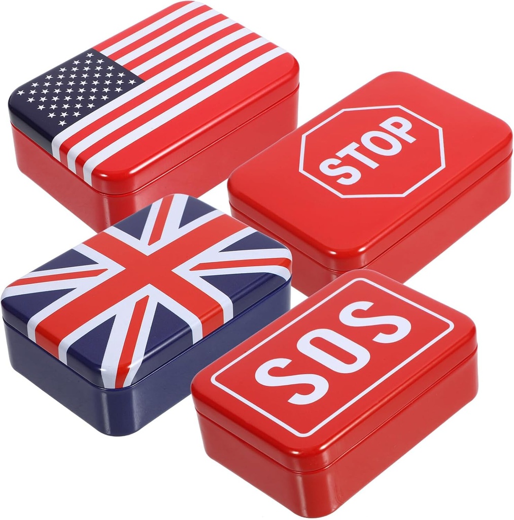 HOLIDYOYO Metallic Candy Jar Lid Candy Containers Lids Cookie Box for Sweet Cookies Jar