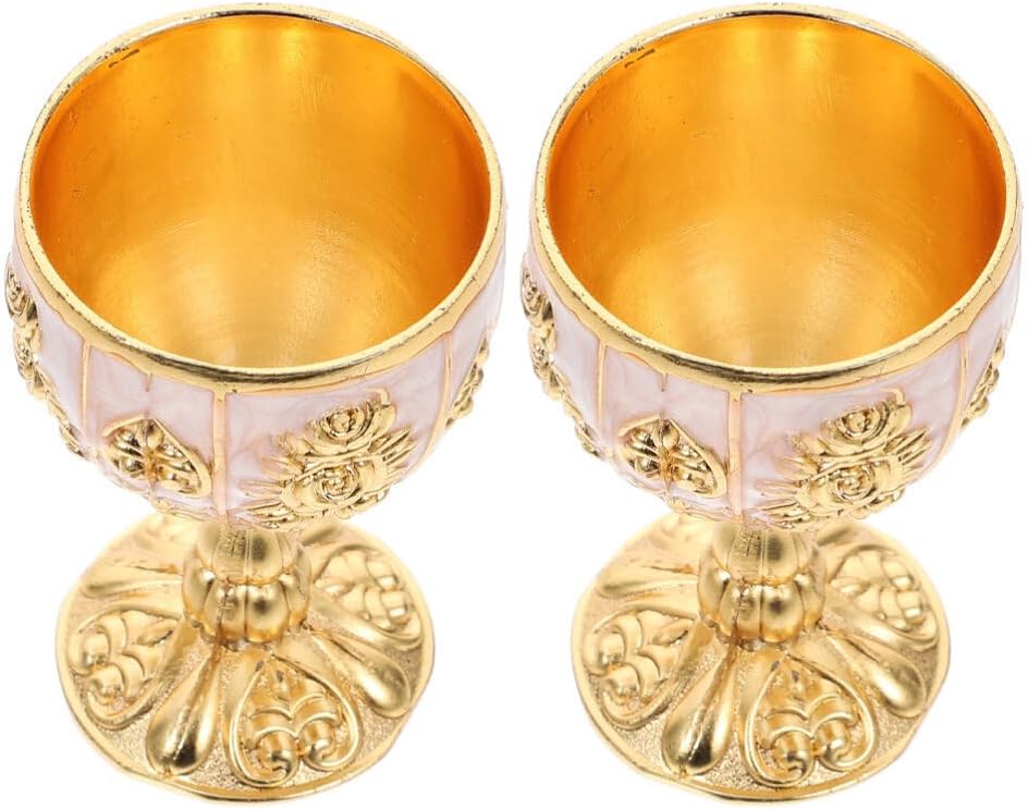 2pcs European High-end Wine Glass Delicate Wine Cups Vintage Cup Red Wine Holders Whisky Goblets Reusable Coffee Cup Party Wine Holder Portable Goblets European Wine Cup Home Cup