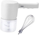 2 in 1 Electric Wireless Whisk Hand Blender Mixer USB Rechargeable with Cup (B (A As the picture shows)