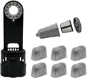 Replacement Starter Kit Combo, with 6 Charcoal Water Filters and 1 set of Coffee Filter, compatible with Keurig 1.0 K Classic Coffee Makers