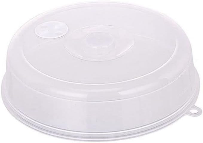 generic Microwave Splatter Cover for Food, Plastic Microwave Plate Food Cover Lid with Steam Vents Plate Splatter Shield for Microwave Oven(S), AMXE10DD2QUS