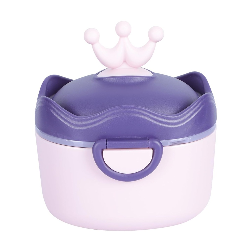 Gatuida 1pc Portable Sealed Milk Powder Dispenser Food Container for Travel Lightweight Durable Material Non Spill Design for Go Feeding