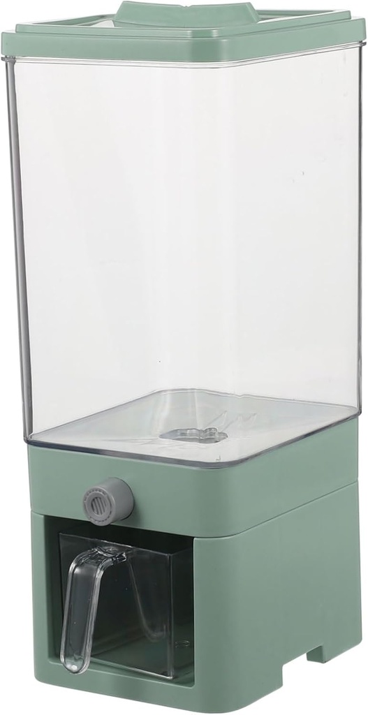 PRETYZOOM Cereal Containers Rice Dispenser Bucket Large Capacity Dry Food Dispenser