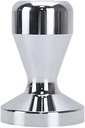 GSHLLO 49mm Stainless Steel Coffee Hand Tamper Flat Base Espresso Tamper Coffee Powder Presser Coffee Maker Tool for Office Home