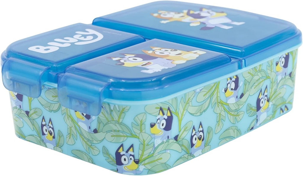 Stor Bluey Children's Multi-Compartment Lunch Box with 3 Compartments