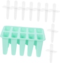 Silicone Ice Cream Mold Ice Sucker Maker for DIY Chilled Treats Leakproof Flexible Popsicle Mold for Juice Yogurt Fruit Puree for Family
