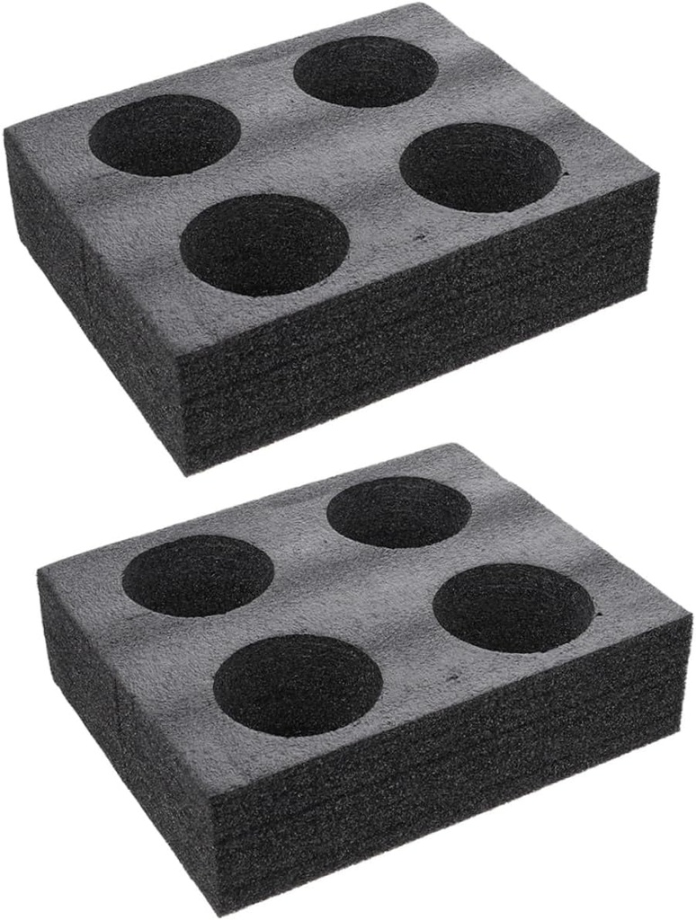 Veemoon Foam Cup Holder Tray Drinks Carrier Cup Carrier Holder Takeout Coffee Tea Beverage Tray