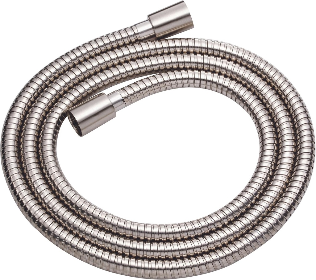 Gerber Plumbing Metal Interlock Shower Hose with Brass Conical Nuts