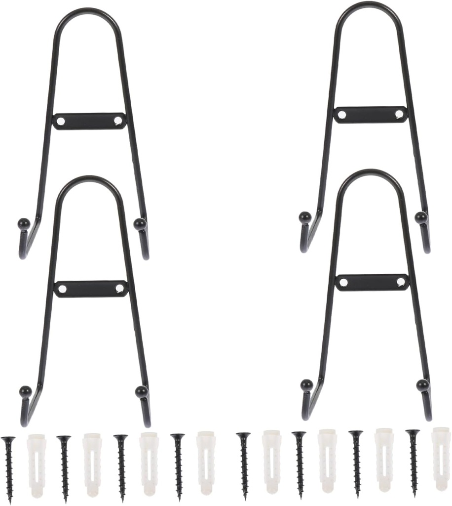 4pcs Metal Display Rack Plate Display Stands Easel Stand Tabletop Multipurpose Shelf for Ceramic Products