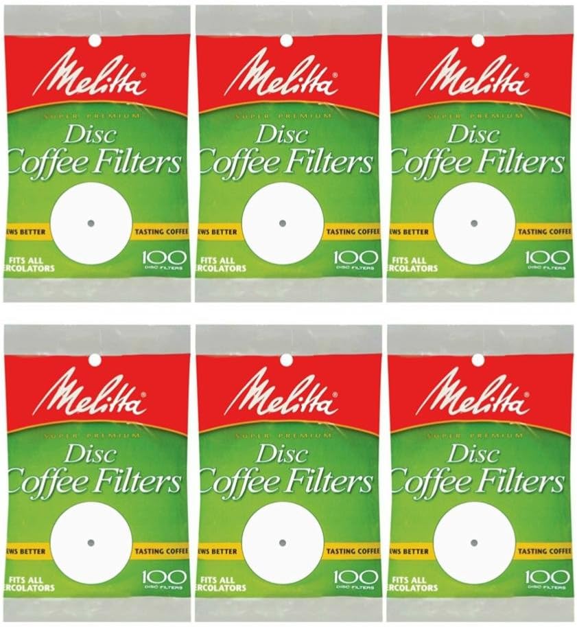 100-Pack Disc Coffee Filters
