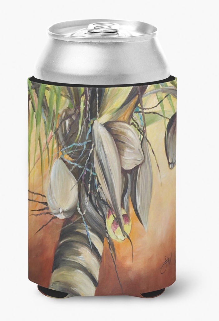 Orange Coconut Tree Can or Bottle Hugger