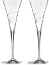 Lenox Adorn Crystal 2-Piece Toasting Flute Set, 2 Count, Clear, 7oz