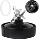 Ninja Blender Replacement Parts – Premium Grade 7 Fins Ninja Blender Blade for Ninja Blender Cups – Stainless Steel High Speed New Bearing – Leakproof Sealing Ring