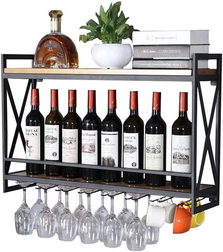 Organize Kitchen Metal Wine Racks Wall Holder | Vintage Wine Bottle Holder Wall Mounted | Storage Display Shelves,Commercial Cellars Clubs