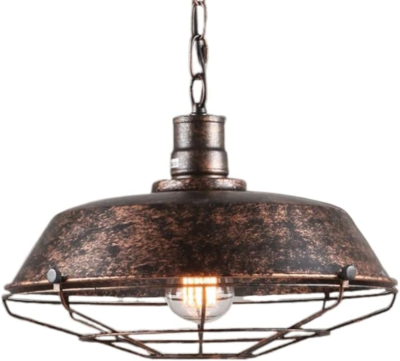 Vintage Industrial Style Restaurant Pendant Light Top of The Kitchen Sink Hanging Lamp Farmhouse Lighting Fixture Chandeliers Hanging Lighting Gold Finish Bar, Bar, Warehouse Lighting