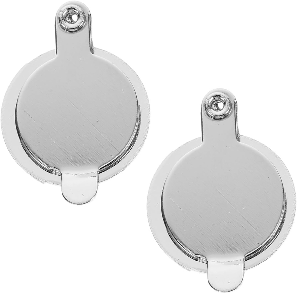 Replacement Peephole Viewer Cover Set Discreet Door Hole Cover for Home Security