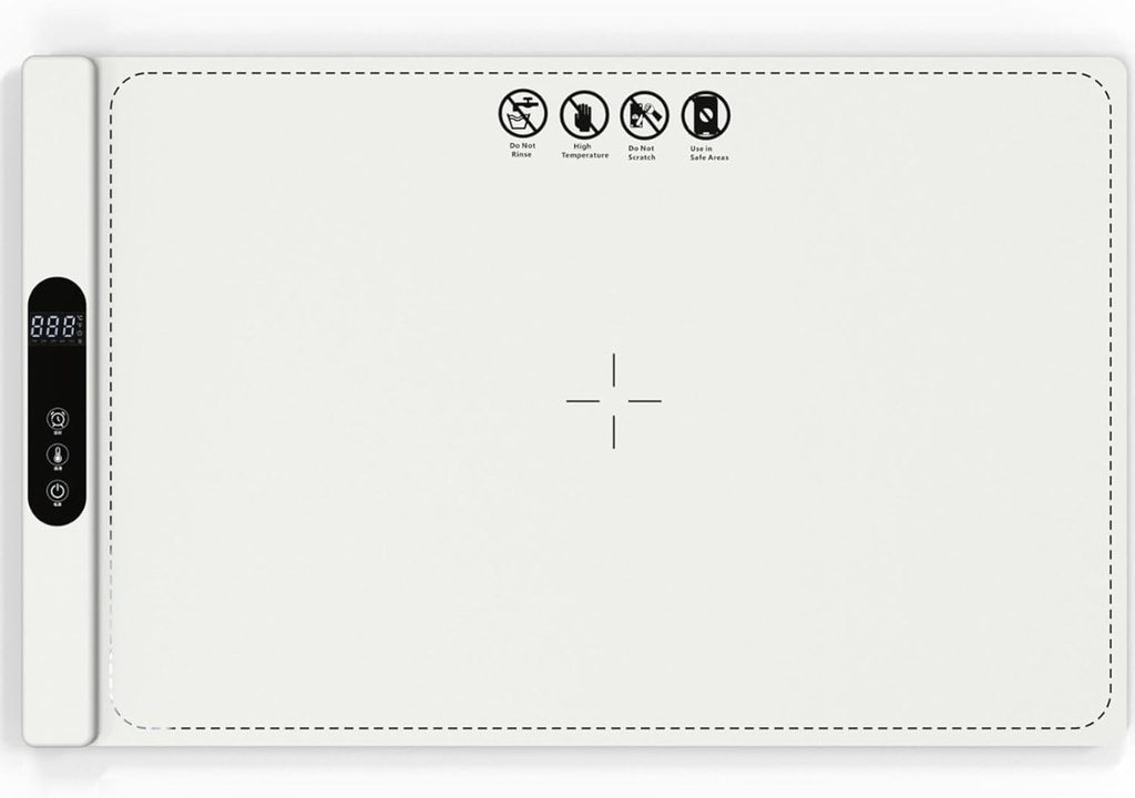 Warm Plate, 6-Speed Temperature Control, 5-Hour Timing, Large Capacity for Rolling and Storage, Intelligently Safeguarding Every Meal at Home