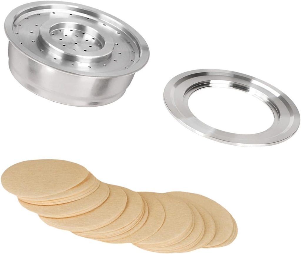 Innovative Coffee Tray Coffee Pods Converter Coffee Holder Coffee Pods Shell Stainless Steel Texture for Coffee Pods