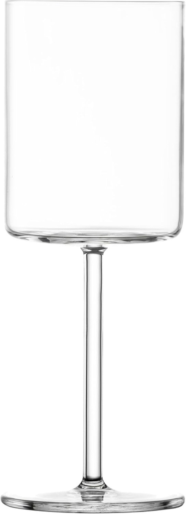 Schott Zwiesel Modo Red Wine Glass (Set of 4), Straightline Wine Glasses for Red Wine, Dishwasher Safe Tritan Crystal Glasses, Made in Germany (Item No. 119899)