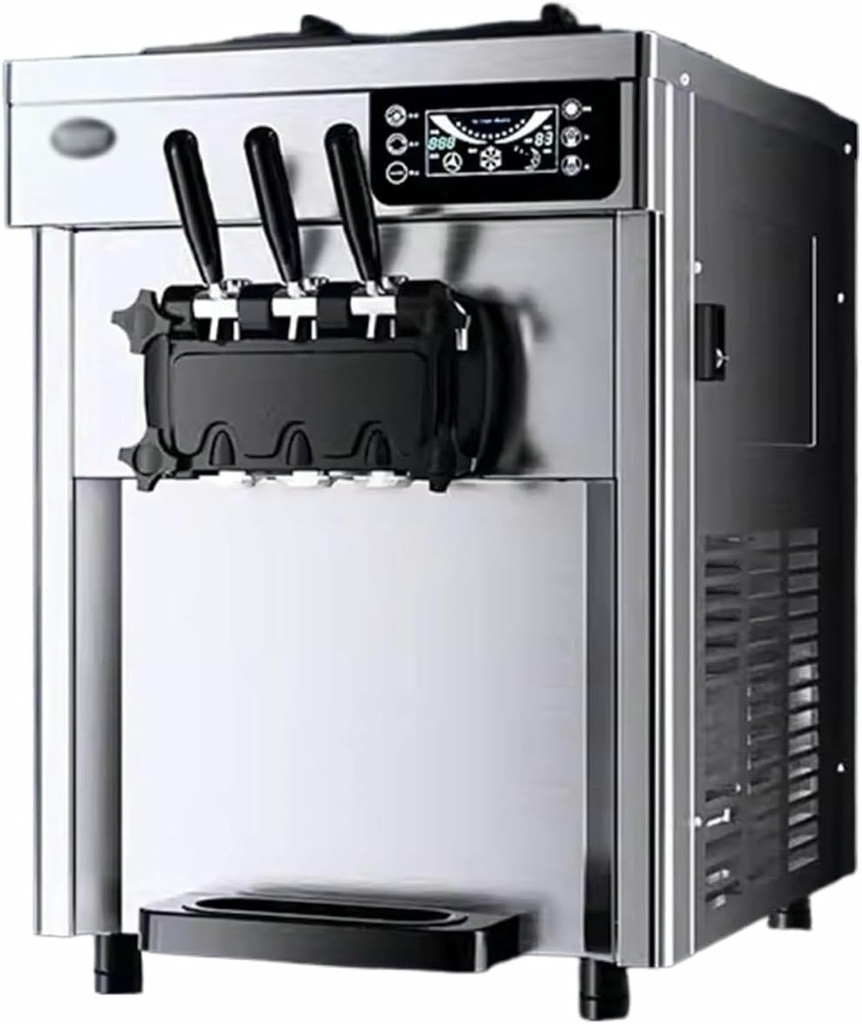 Ice Cream Maker Machine Fully Automatic Commercial Countertop Ice Cream Machine Milk Tea Ice Cream Machine Stall Sweet Cone Machine Ice Cream Yogurt Machine